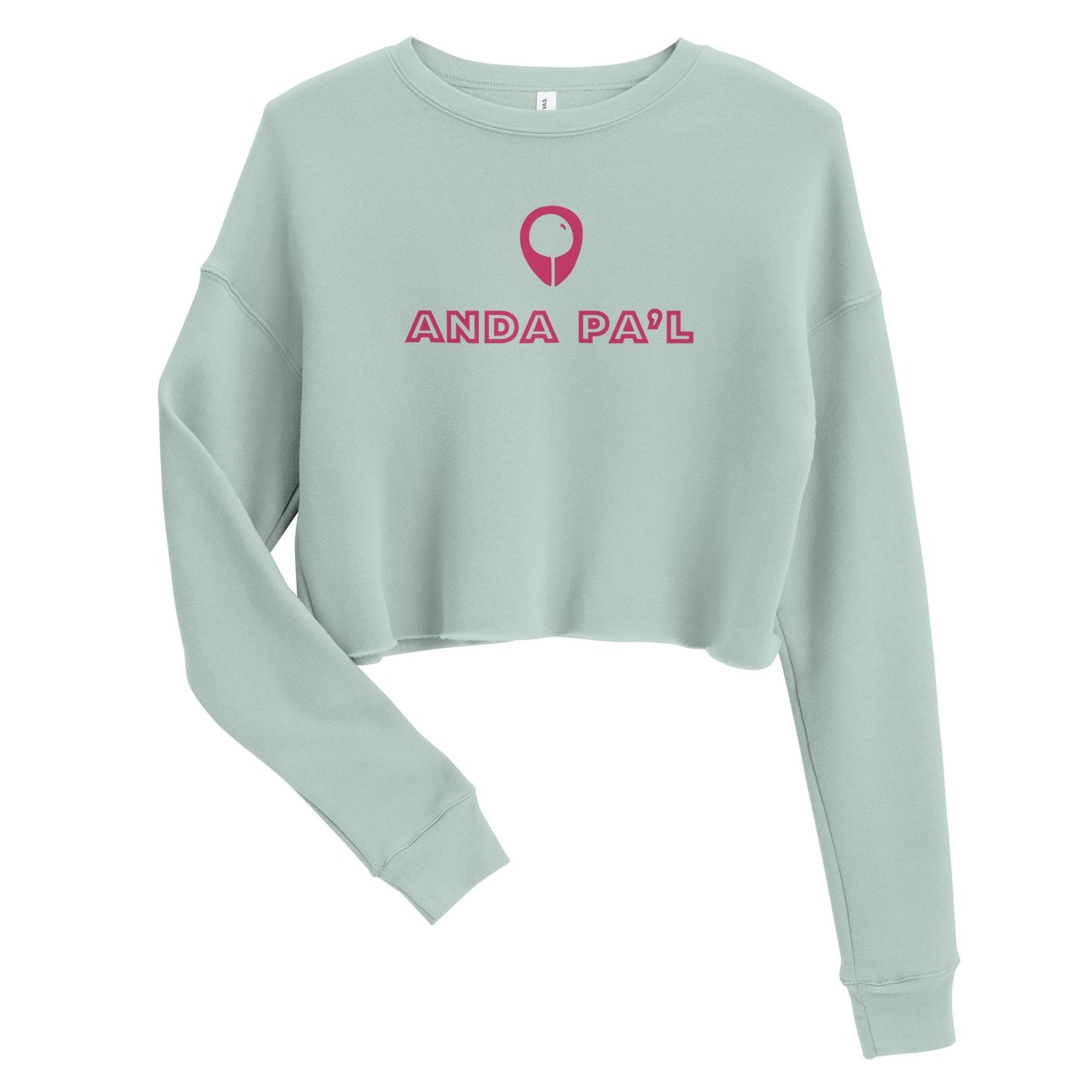 ANDA PAL | BL Crop Sweatshirt (I) - Burbuja local - puerto_rico