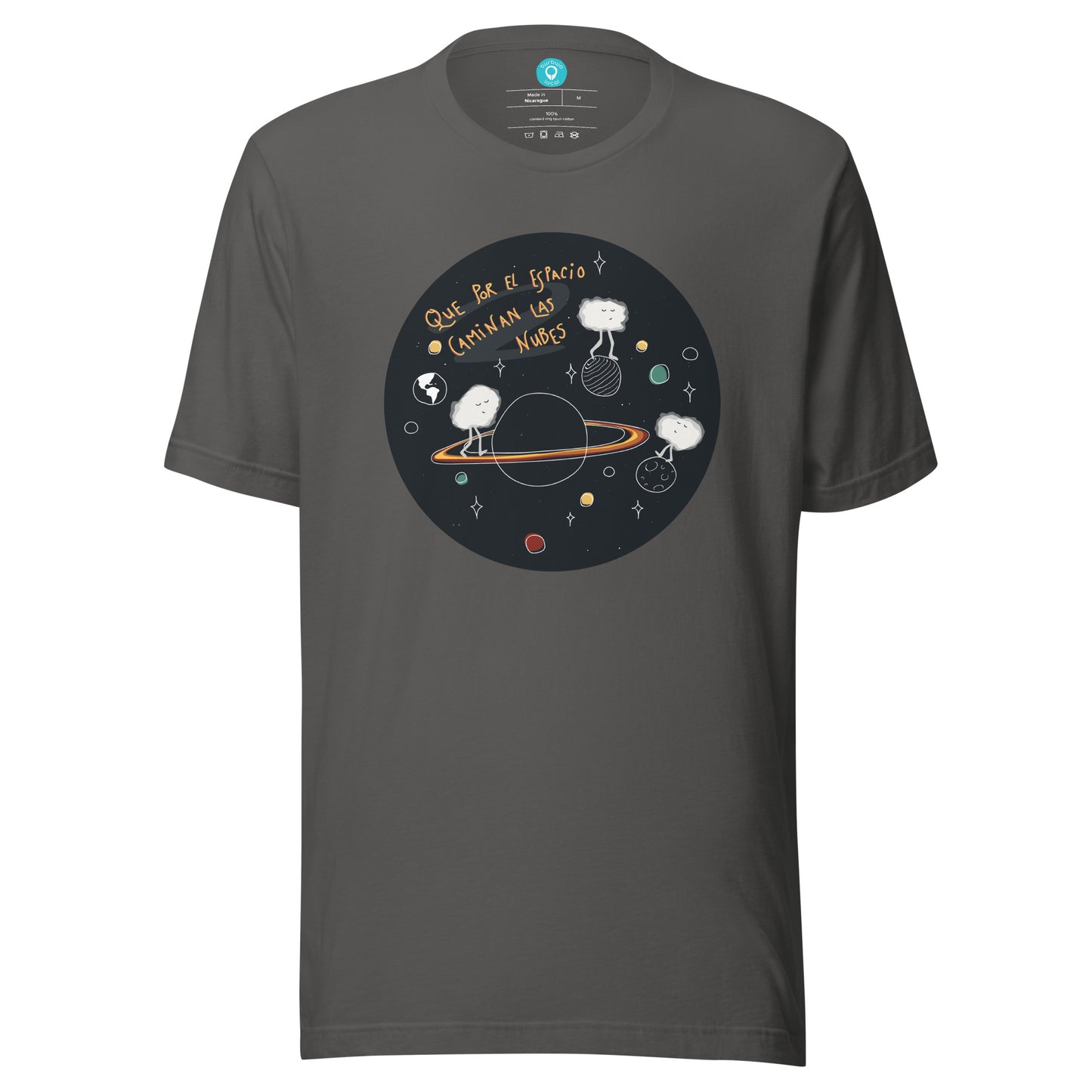 CAMINAN LAS NUBES (blk) | BL T-Shirt UNISEX