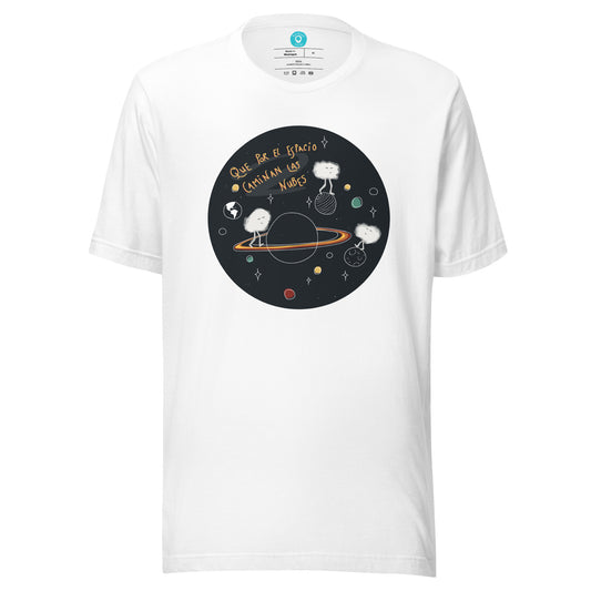 CAMINAN LAS NUBES (blk) | BL T-Shirt UNISEX