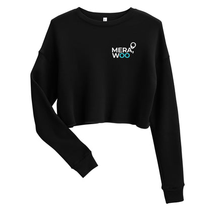 MERA WOO | BL Crop Sweatshirt (I)