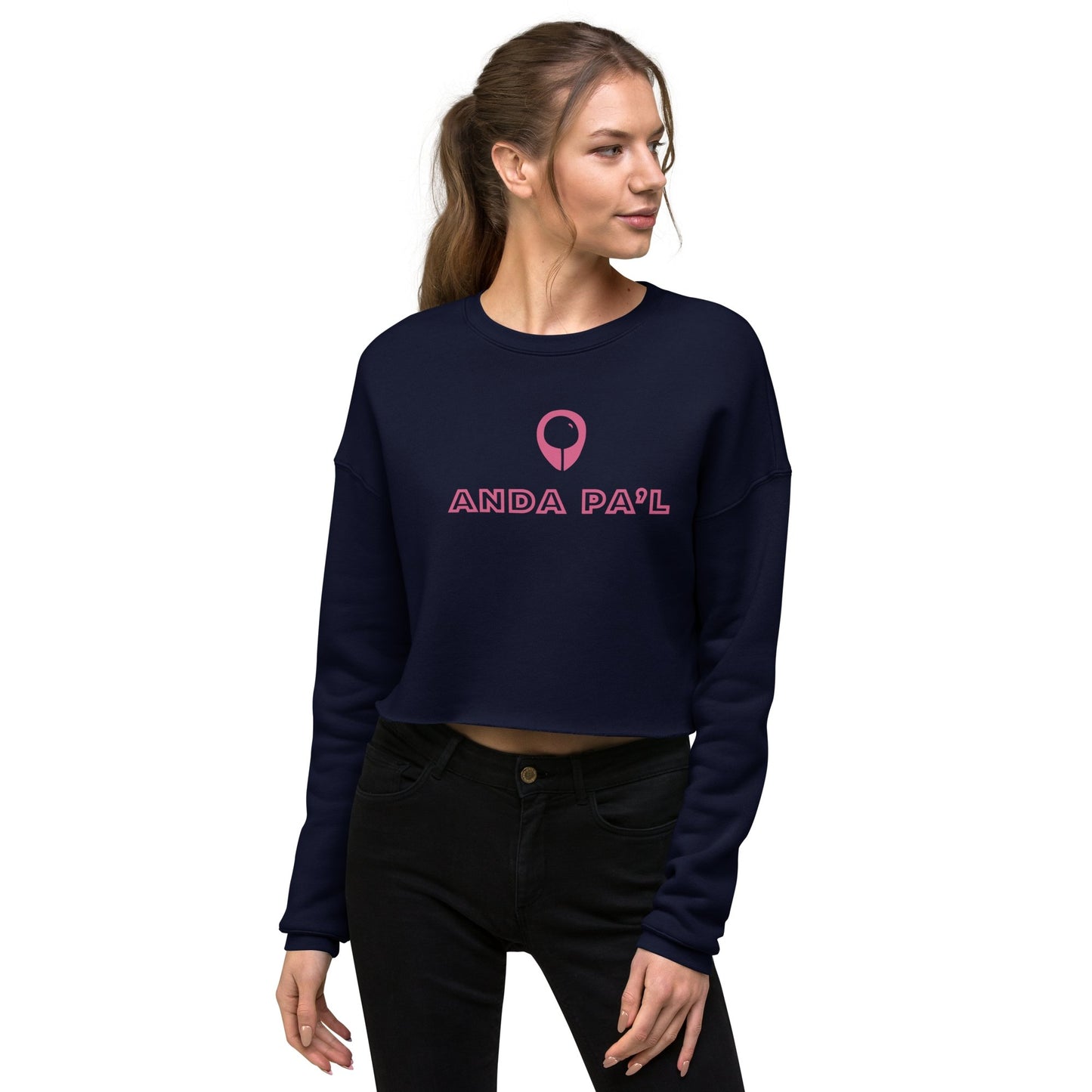 ANDA PAL | BL Crop Sweatshirt (I) - Burbuja local - puerto_rico