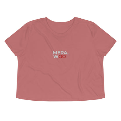MERA WOO | BL Crop Tee (B) - Burbuja local - puerto_rico
