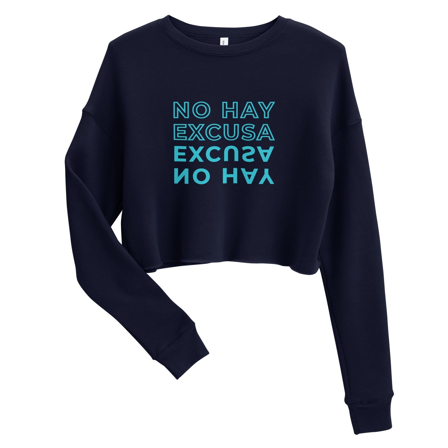 NO HAY EXCUSA | BL Crop Sweatshirt (I) - Burbuja local - puerto_rico