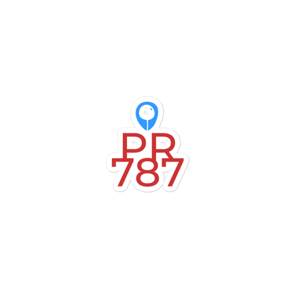 PR AREA 787 | BL Bubble-free stickers - Burbuja local - puerto_rico