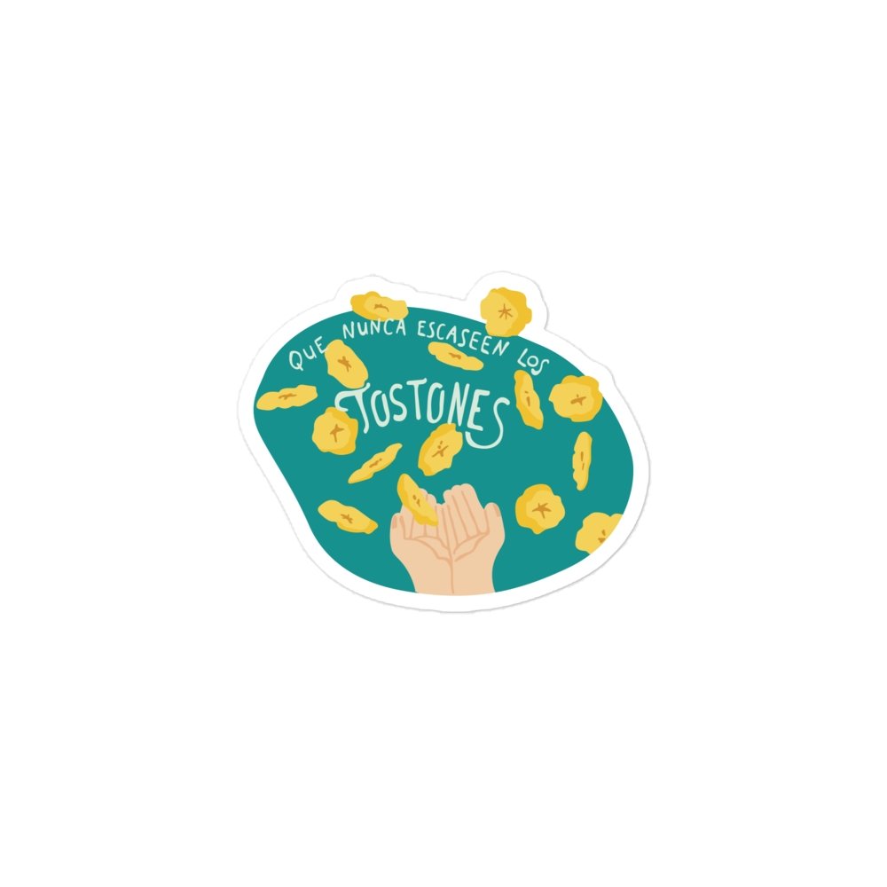 TOSTONES | BL Bubble-free stickers - Burbuja local - puerto_rico
