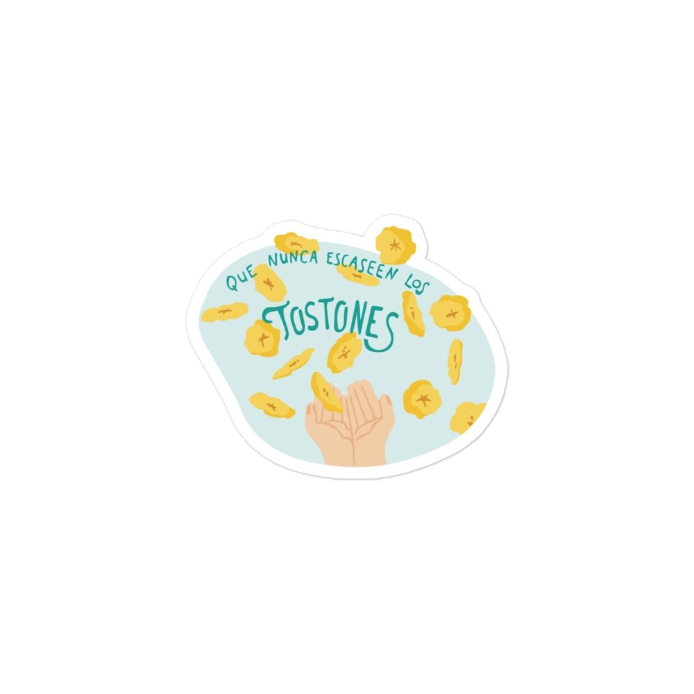 TOSTONES | BL Bubble-free stickers - Burbuja local - puerto_rico