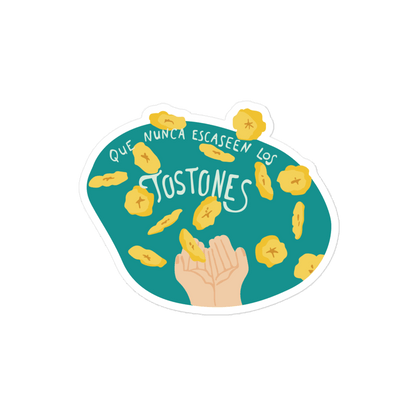 TOSTONES | BL Bubble-free stickers - Burbuja local - puerto_rico