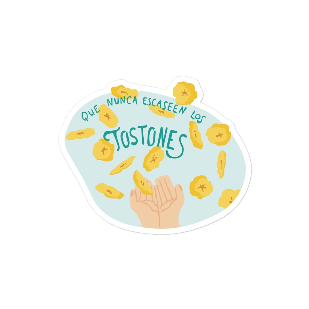 TOSTONES | BL Bubble-free stickers - Burbuja local - puerto_rico
