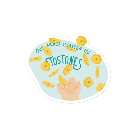 TOSTONES | BL Bubble-free stickers - Burbuja local - puerto_rico