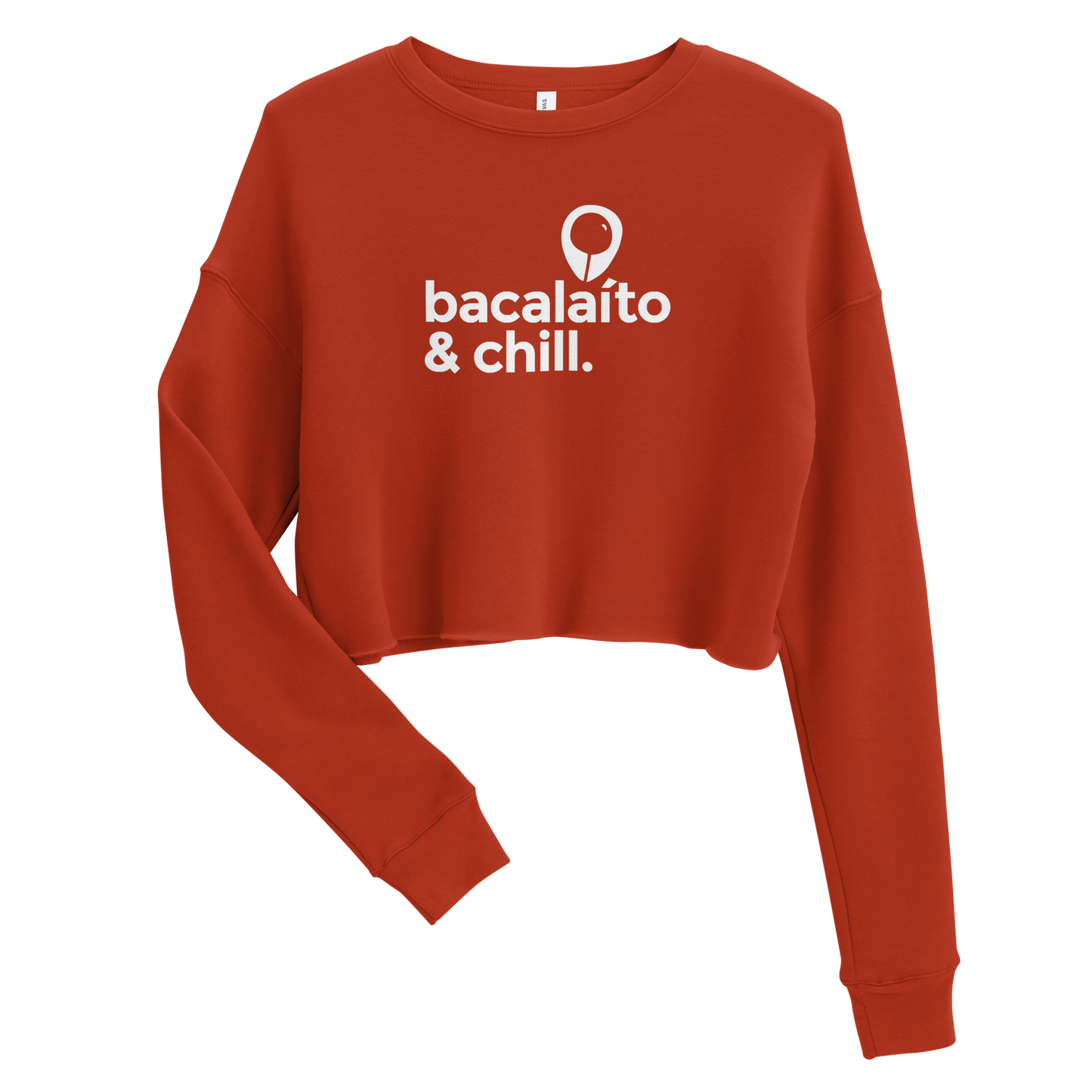 BACALAÍTO & CHILL. | BL Crop Sweatshirt